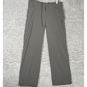 Outdoor Research Pants Women's 12 Gray Ferrosi Brown Stretch Nylon Hiking Travel